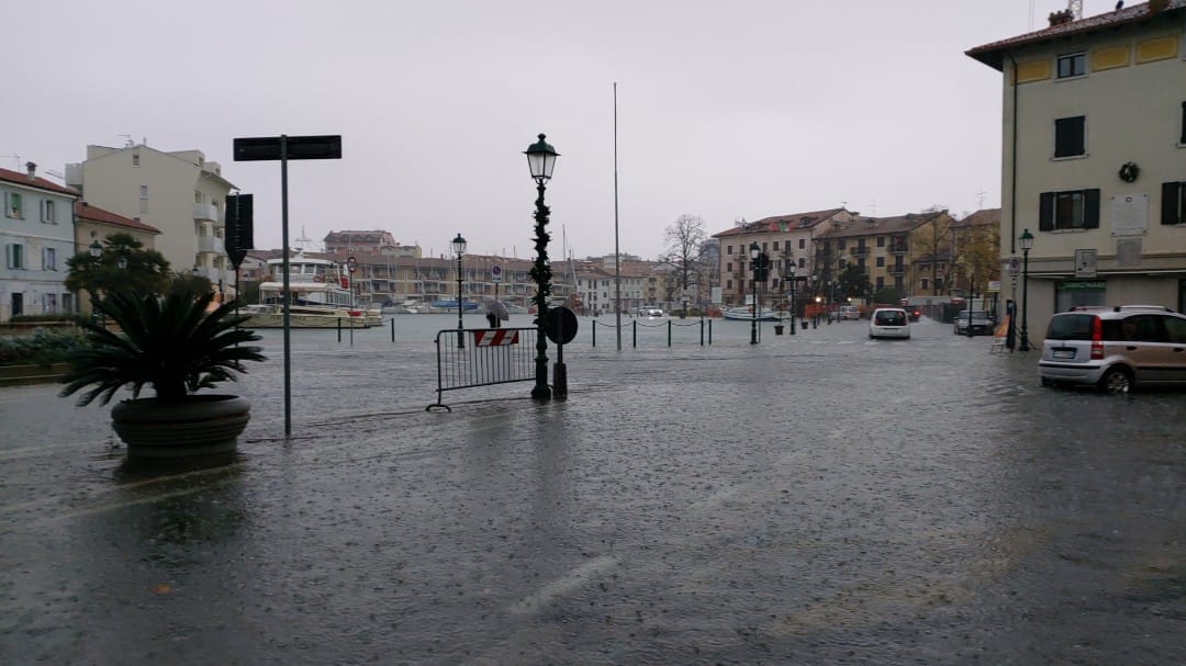 Maltempo, allerta meteo sul Fvg: possibile acqua alta a Grado